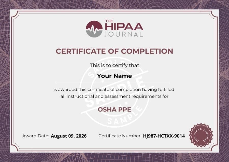 OSHA PPE Certification for Medical Couriers
